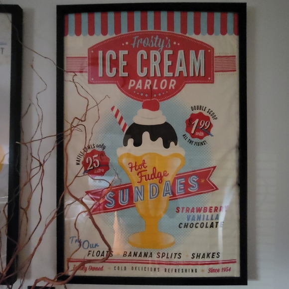 Crate&Barrel Other - Crate and barrel Ice cream sundae dish towel